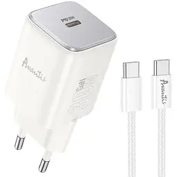 Зарядний пристрій Avantis A897 PD30W + Type-C