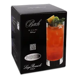 Набір стаканів Luigi Bormioli Bach Beverage 480 мл 4 шт. - мініатюра 4