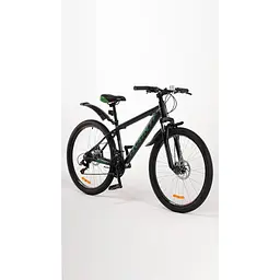 Велосипед SPELLI PREMIER 15 26" Чорно-зелений