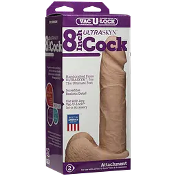 Фалоімітатор Doc Johnson Vac-U-Lock UR3 8, 18.5 см - мініатюра 2