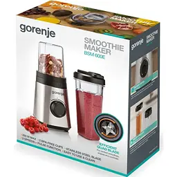Блендер стаціонарний Gorenje BSM 600 E BL1403-GS (738612) - мініатюра 9