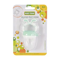 Ніблер Baby Team силіконовий (6203_бірюзовий) - мініатюра 2