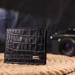Шкіряний затискач для грошей Canpellini 10,2х8,5х1 см acs0025023 - мініатюра 6