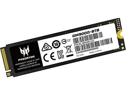 SSD-накопичувач Acer Predator GM9000 8 TB (BL.9BWWR.142) - мініатюра 5
