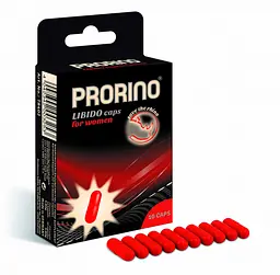 Стимулирующие капсулы для женщин, 10 шт Prorino Hot