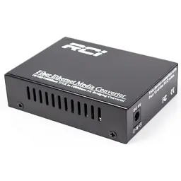 Медіаконвертер RCI 1G, SFP slot, RJ45, standart size metal case (RCI300S-G) - мініатюра 3