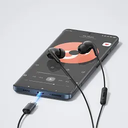 Навушники TWS Xiaomi Type-C Earphones Black - мініатюра 7