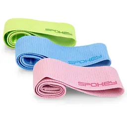 Набір фітнес-гумок різної еластичності Spokey 32х6 см fit0007926