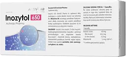 Вітаміни та мінерали Activlab Pharma Inositol 650 mg, 60 капсул - мініатюра 2