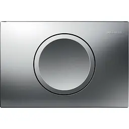 Клавіша змиву Geberit Delta15 хром матовий 115.109.46.1 (115.120.46.1), Хром матовый