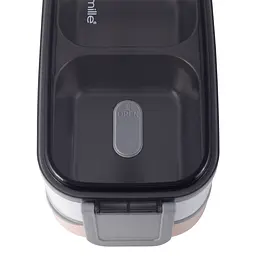 Ланч-бокс Kamille KM-2134RZ 1400 мл бежевий - мініатюра 7