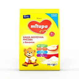 Молочна каша Milupa Рисова з бананом 210 г - мініатюра 2