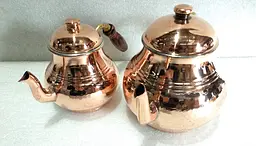 Двоярусний мідний чайник O.M.S. Collection 9260 (0,8/1,5 л.) - мініатюра 9