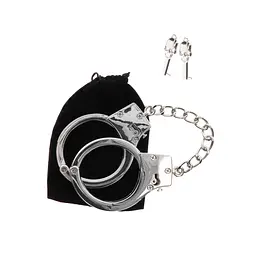 Наручники Taboom Silver Plated BDSM Handcuffs 65 см сріблястий - мініатюра 6