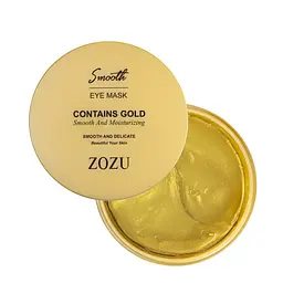 Патчі для шкіри навколо очей, що розгладжують Zozu Smooth Eye Mask Contains Gold 60 г (ZOZU91178)