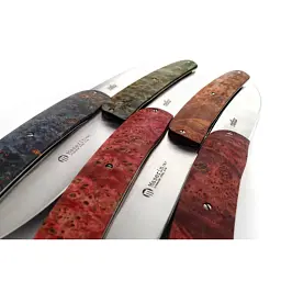 Ніж Maserin Gourmet, дамаск, fat carbon, зелений (380/DV) - мініатюра 5