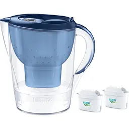 Фільтр-глечик Brita Marella XL Memo MXPro 3.5л Blue + 2 картриджа [1052786] [150431]