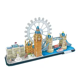 Пазл 3D CubicFun City Line London, 107 елементів (MC253h) - мініатюра 2