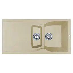 Кухонна мийка Adamant New Line Plus 975x495x235 Бежевий ivory 517223