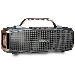 Колонка портативна Gibox G600 15Вт USB AUX FM Bluetooth чорна (G600) - мініатюра 4