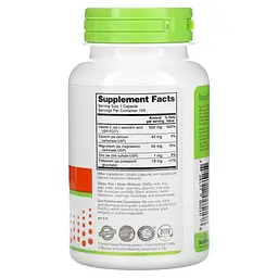 Вітамін C буферизований NutriBiotic Buffered Vitamin C 500 мг 100 капсул - мініатюра 2