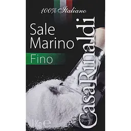 Уцінка. Сіль морська Casa Rinaldi 100% Italiano дрібна 1 кг (699052)