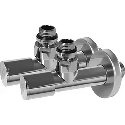 Комплект дизайн кранів Ideale Dante 1/2”x1/2” хром