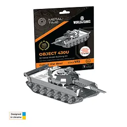 Колекційна модель Metal Time Object 430 MT065 (World of Tanks)