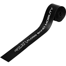 Стрічка компресійна для флосингу 4Fizjo Floss Band 207 x 5 x 0.1 см Black (P-5905973405256)