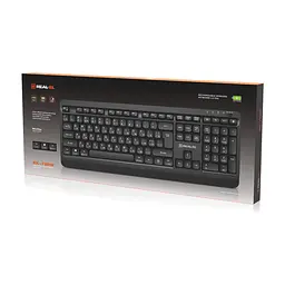 Клавіатура REAL-EL RK-760W Wireless Black (EL123100058) - мініатюра 8