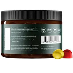 Канабідіол Mind Shi CBD Gummies Full Spectrum 750 мг Cherry & Banana 30 жувальних цукерок - мініатюра 3