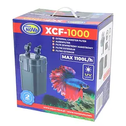 Зовнішній фільтр Aqua Nova з UV стерилізатором до 200 л (XCF-1000) - мініатюра 3