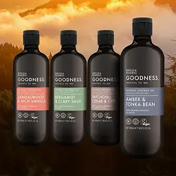 Гель для душу Baylis & Harding Goodness Amber & Tonka Bean 500 мл - мініатюра 7