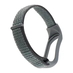 Ремінець Nylon Mi Band 3/4/5/6/7 Obsidian Gray - мініатюра 2
