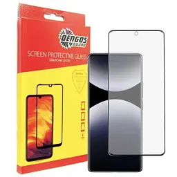 Скло захисне Dengos Full Glue Xiaomi Redmi Note 14 Pro (black) (TGFG-382)