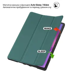 Чохол до планшета BeCover Flexible TPU Matte Lenovo Idea Tab Pro 12.7" Dark Green (716145) - мініатюра 6