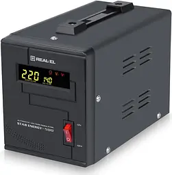 Стабілізатор REAL-EL STAB ENERGY-500 (EL122400011) - мініатюра 3