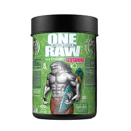 Амінокислота Zoomad One Raw Glutamine, 400 грам - Вишня