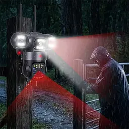 Вулична поворотна камера 4G smart camera / Камера відеоспостереження SO-14 - мініатюра 7