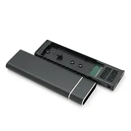 Кишеня зовнішня SHL-R320, USB3.0 M.2 NGFF, Black - мініатюра 3
