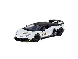 
Машина металева Lamborghini SVJ 1:24 АВТОПРОМ світло звук двері капот багажник 68269A