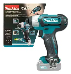 Гвинтокрут імпульсний акумуляторний Makita TD110DZ (110 Нм, 1/4", CXT, без акумуляторів та зарядного пристрою) - мініатюра 5