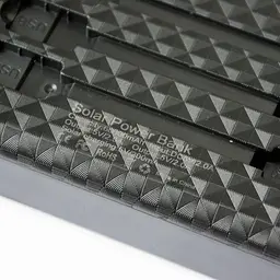 Повербанк на солнечной батарее Solar Power Bank UKC 20000mAh Черный, павер банк MicroUSB/Lightning/Type-C - миниатюра 7