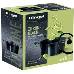 Каструля RINGEL Zitrone 24x12 см (4.2л) RG-2108-24/1 BL-R - мініатюра 10