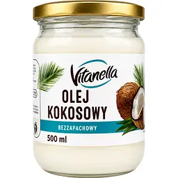 Олія кокосова Vitanella Olej Kokosowy рафінована 500 г