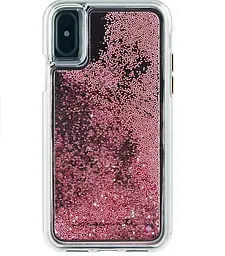Чехол Case-Mate Waterfall Glitter Apple iPhone X / iPhone XS (CM036260 / CM037708) Rose Gold