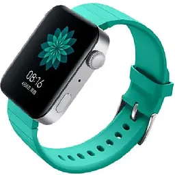 Силіконовий ремінець BeCover для Xiaomi Mi Watch / Garmin Vivoactive 3S / 4S / Venu 2С / Canyon CNS-SW71SS / Mobvoi TicWatch C2 / Withings Activite Steel / Huawei Honor S1 Green (704513) - мініатюра 2