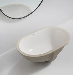 Раковина накладна Mixxus PREMIUM ELLIPSE-1701 з переливом (MP6566) - мініатюра 3