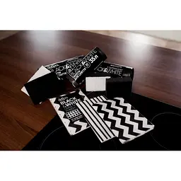 Пакети для сміття Добра господарочка Black & White з затяжками 35 л 30 шт. - мініатюра 3