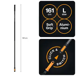 Тримач для насадок Fiskars OneClick L (1080547) - мініатюра 2